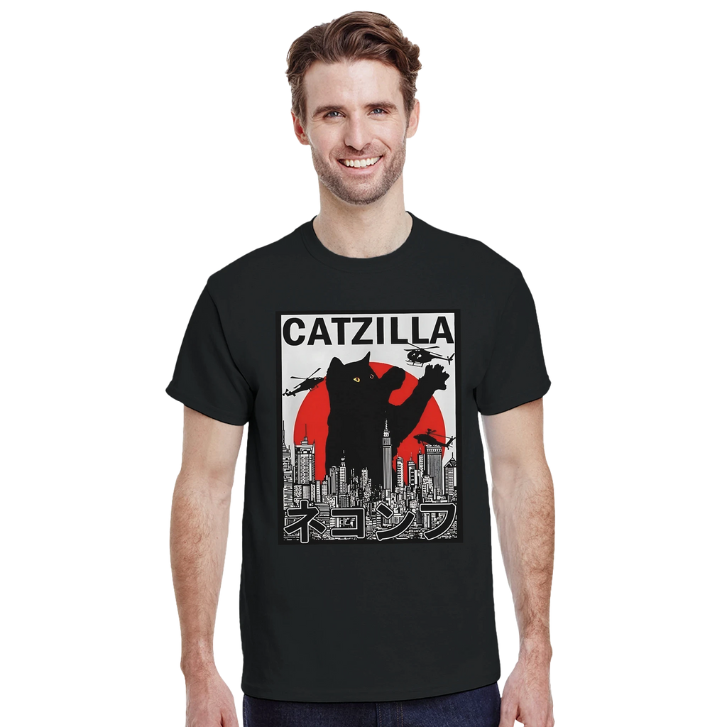 CatZilla City Attack T-Shirt – Urban Kaiju Streetwear