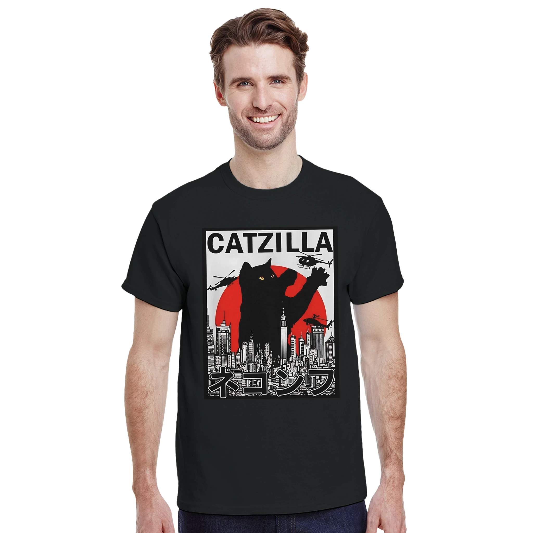 CatZilla City Attack T-Shirt – Urban Kaiju Streetwear