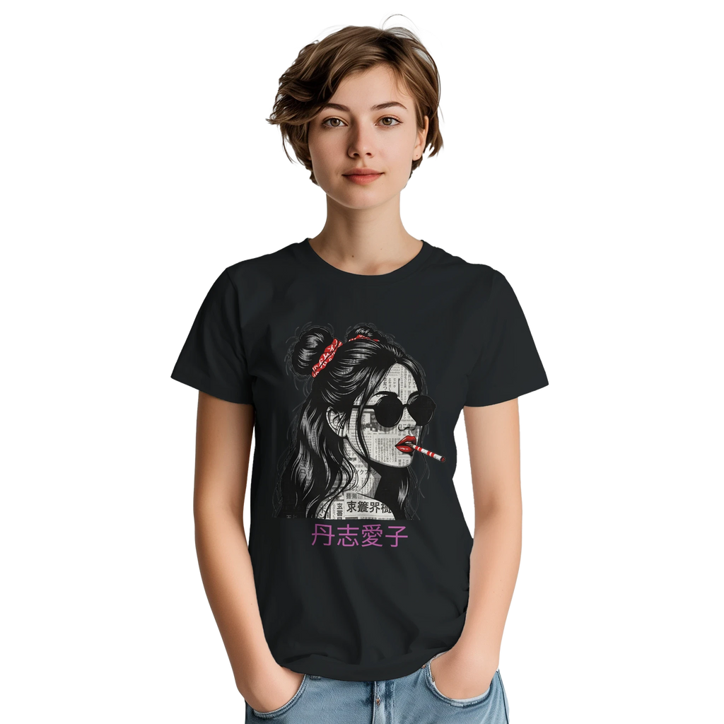 Aiku Tanshi T-Shirt - Kuro Division Streetwear