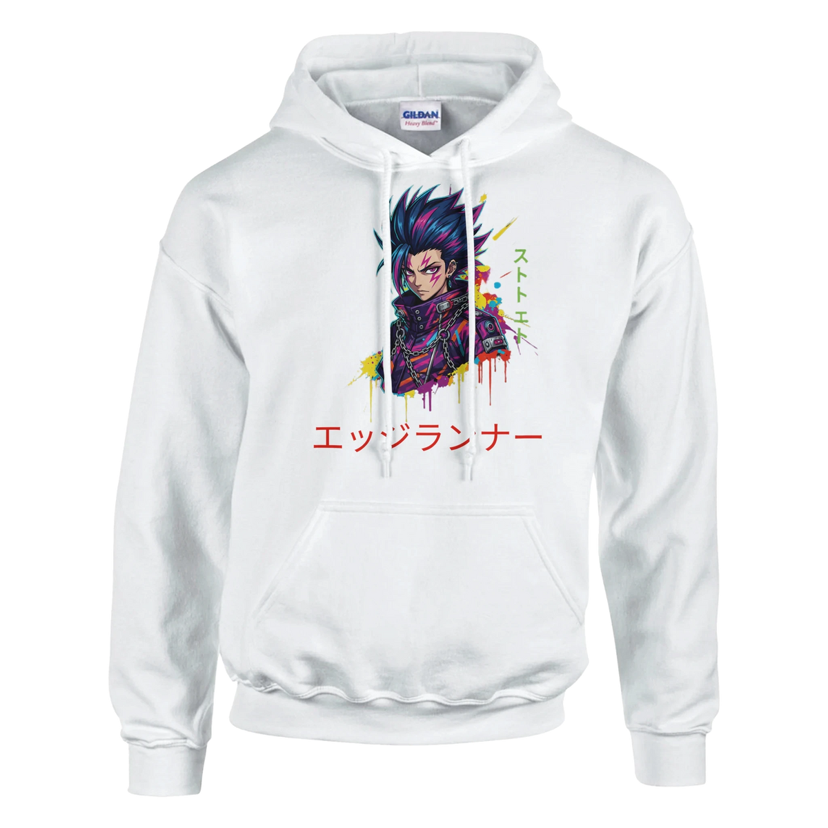 CyberPunk Edgerunner - Hoodie   Neon Anime Streetwear