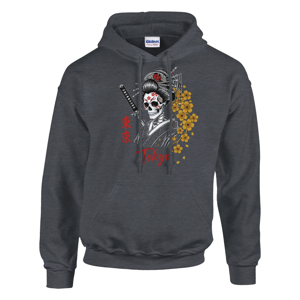 Kyoko the Fierce Samurai Warrior Hoodie — Beauty. Power. Deathless.