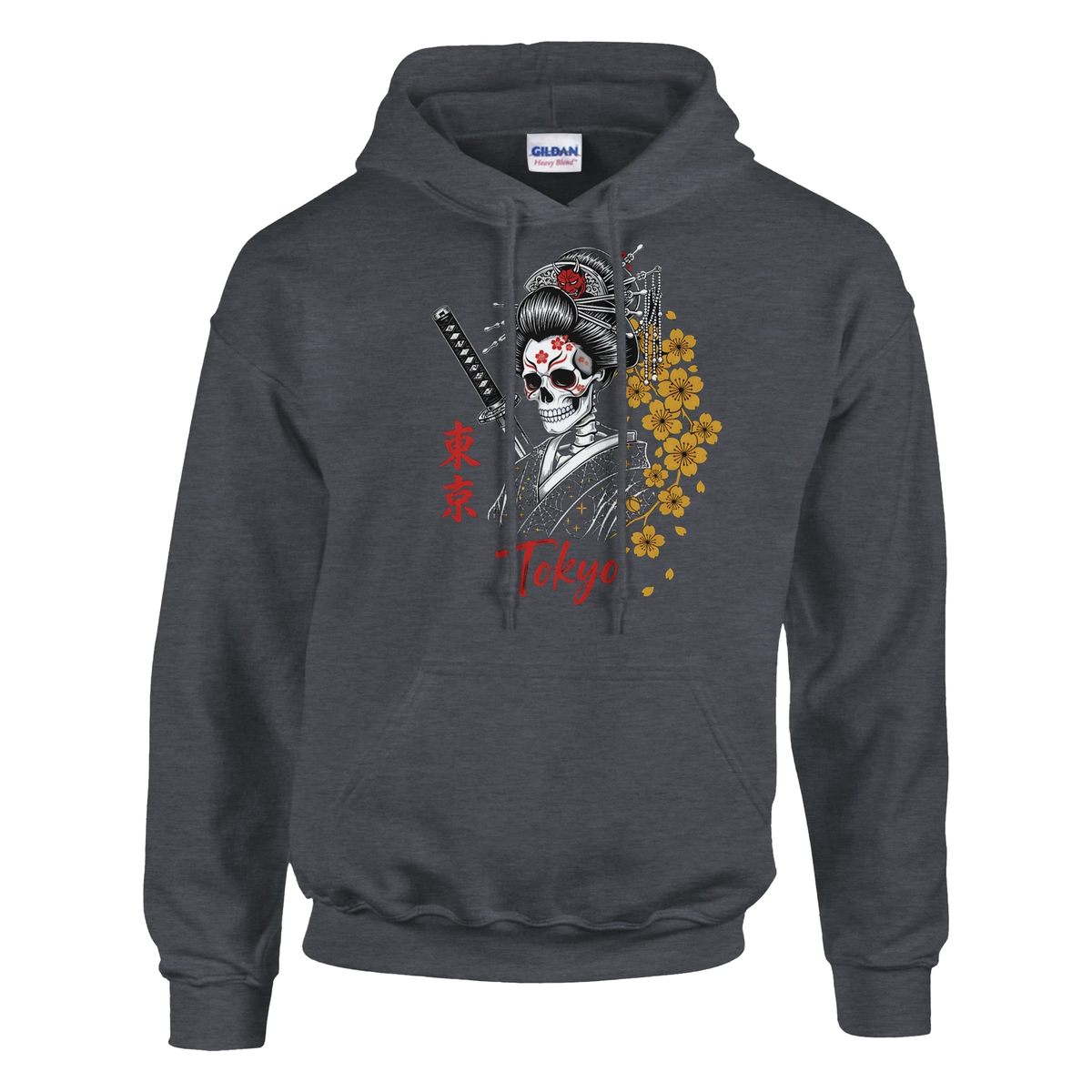 Kyoko the Fierce Samurai Warrior Hoodie — Beauty. Power. Deathless.