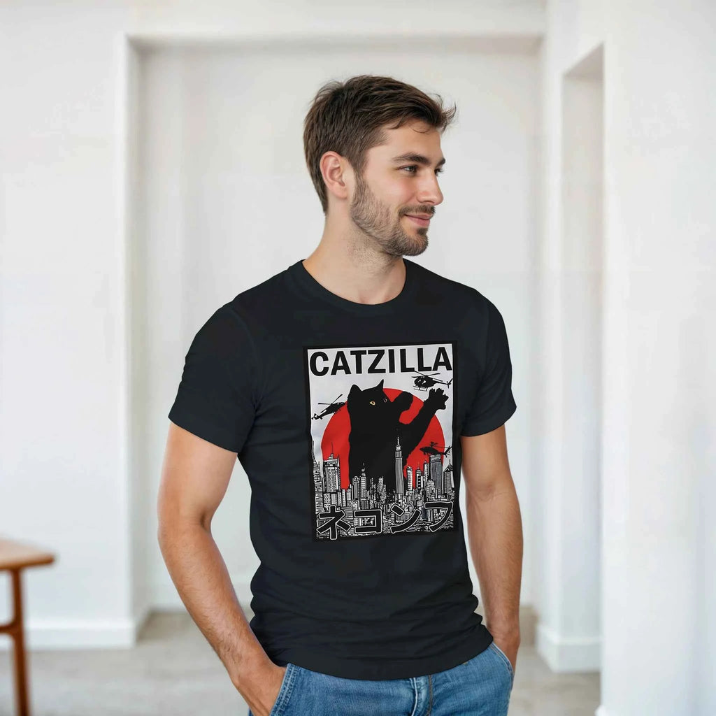 CatZilla City Attack T-Shirt – Urban Kaiju Streetwear