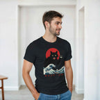 Catzilla Wave T-Shirt – Kaiju Cat Streetwear