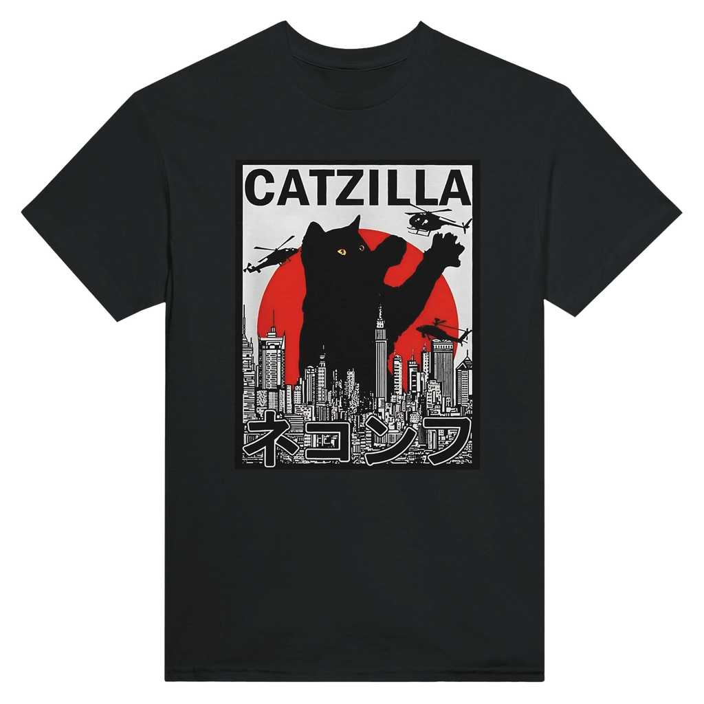 CatZilla City Attack T-Shirt – Urban Kaiju Streetwear