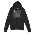 Tokyo Dark Schematic Hoodie – Minimalist Urban Streetwear
