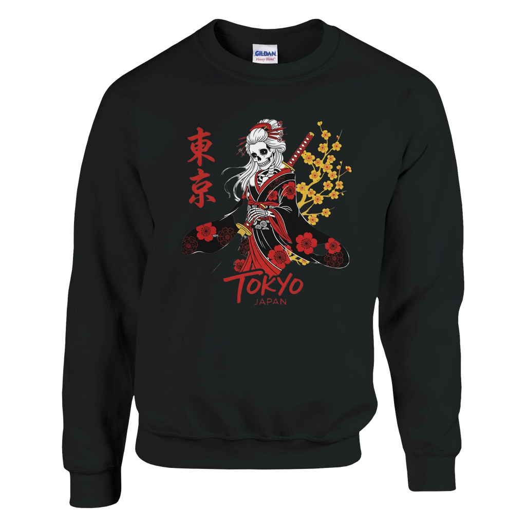 Akira the Tokyo Reaper Crewneck — Beauty in the Shadows