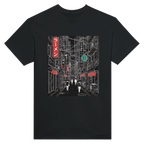 Tokyo Dark Schematic T-Shirt – Minimalist Urban Streetwear