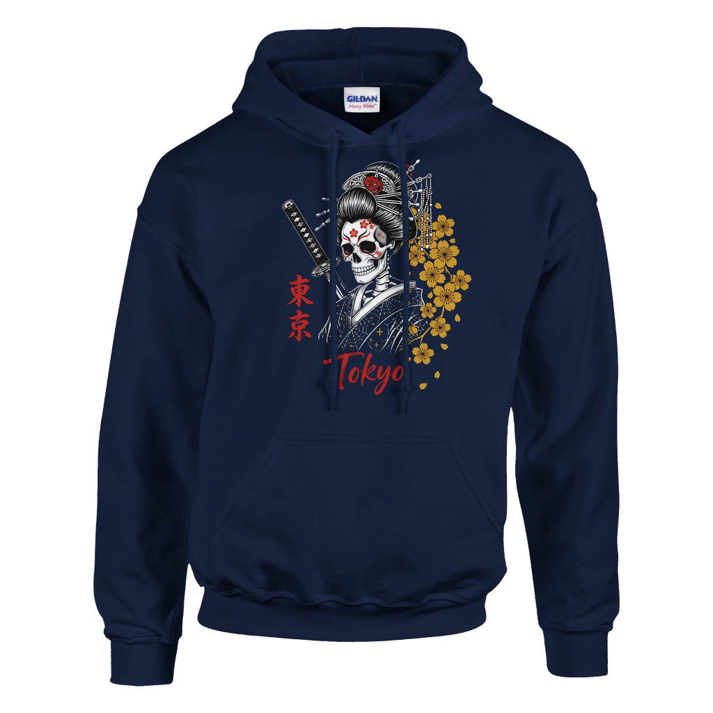 Kyoko the Fierce Samurai Warrior Hoodie — Beauty. Power. Deathless.