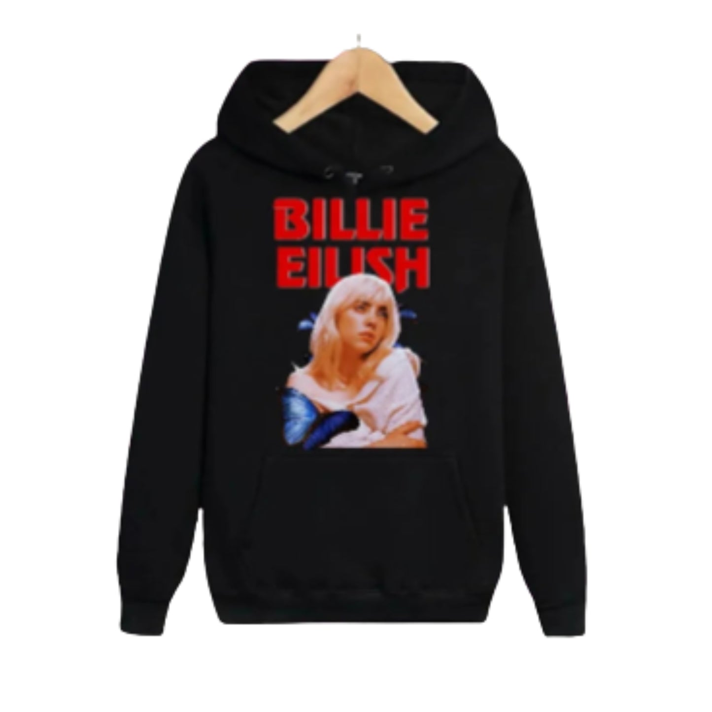 Oversized Streetwear Graphic Print Pullover Hoodie with Urban Music Inspired Artwork