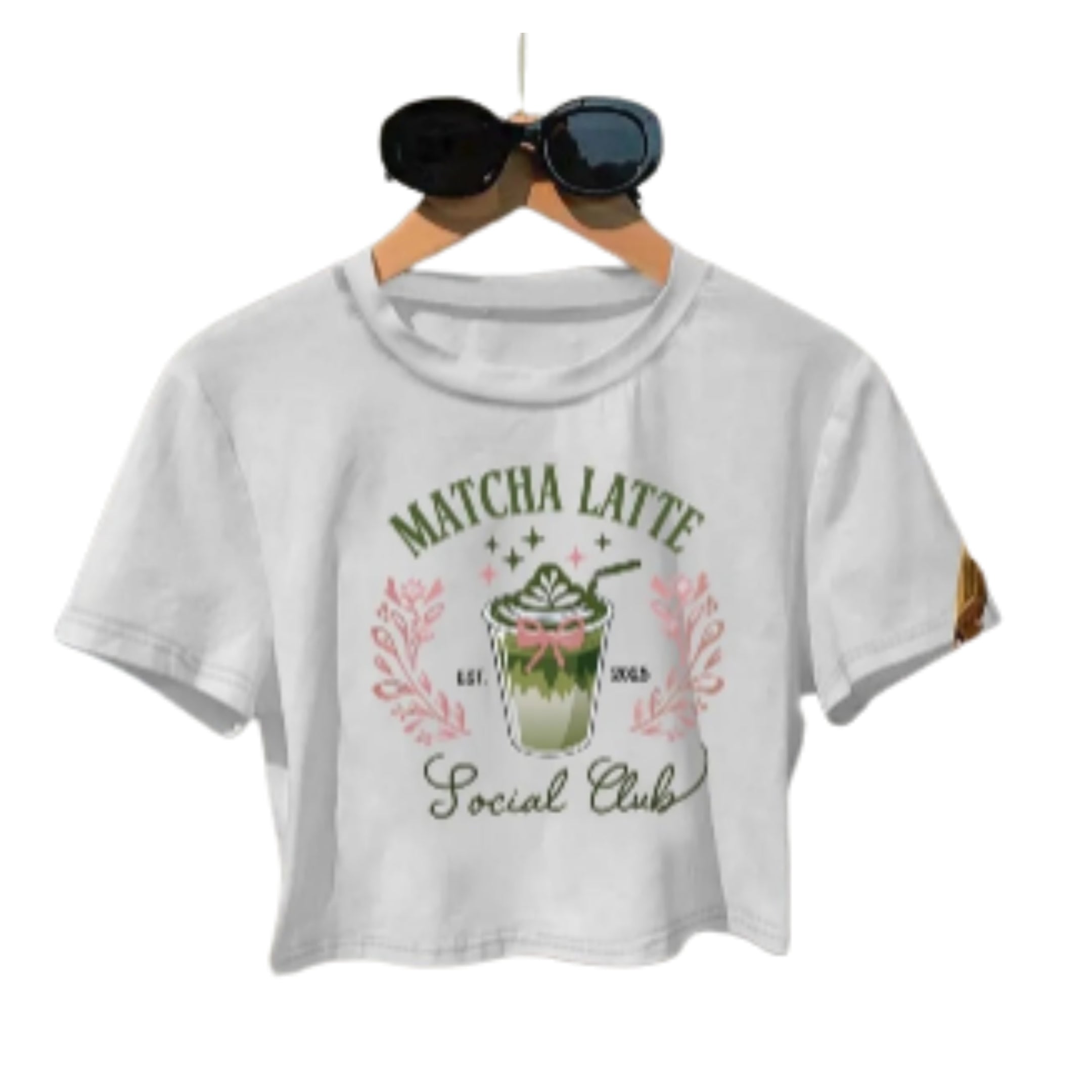 Women's Cropped Graphic T-Shirt for Casual Streetwear Everyday Modern Fashion and Layered Outfits
