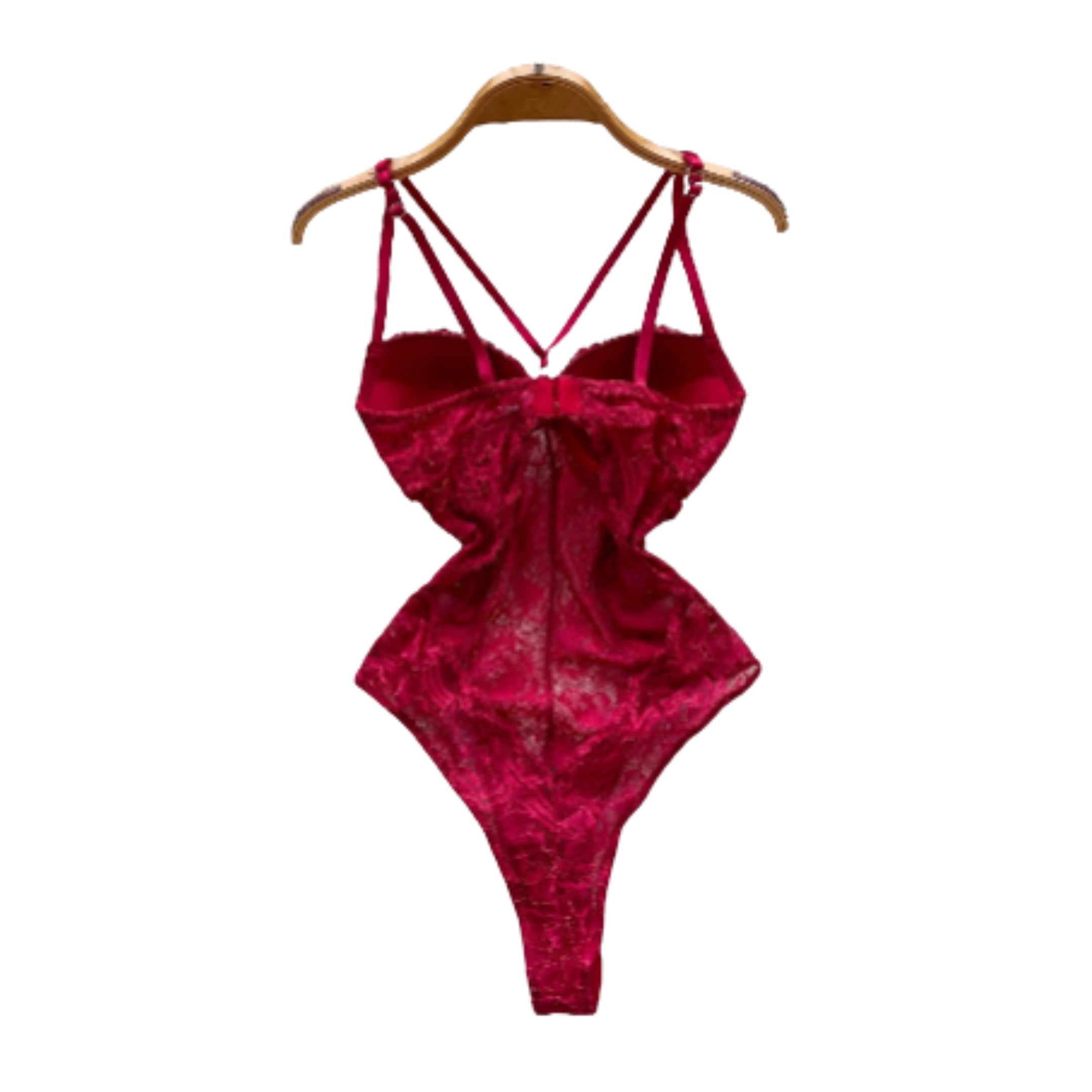 Lace Halter Neck Bodysuit for Romantic Gothic Alternative Fashion Looks