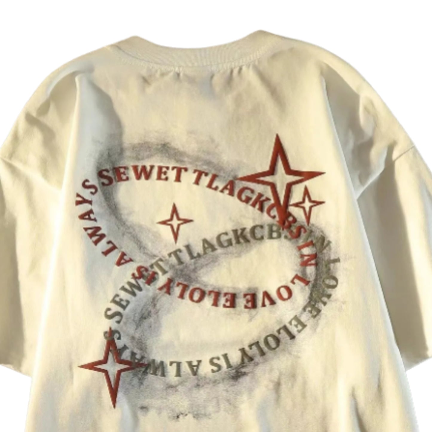 Retro Graphic Streetwear Cotton T-Shirt With Typography Inspired Print Design